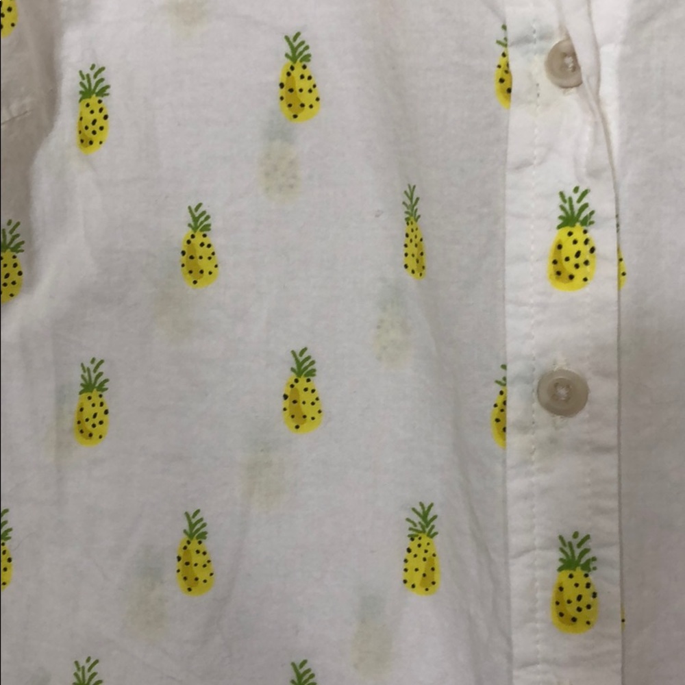 Pineapple Button-Down Shirt - image 3
